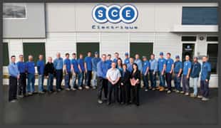 Our team d'électriciens chez SCE Electric